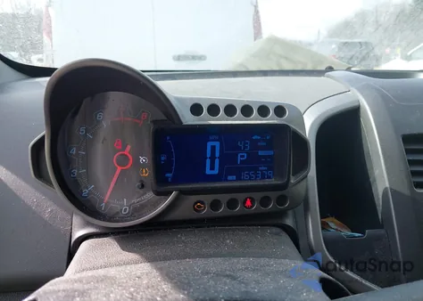 2016 Chevrolet Sonic Lt Auto z USA, uszkodzony, nr VIN 1G1JC6SH2G4104471